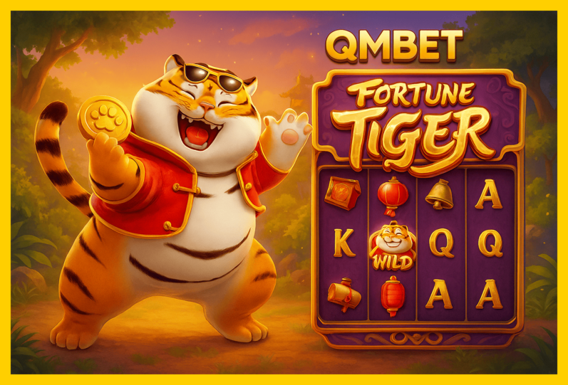 Fortune Tiger é um jogo imperdível no QMBET Casino