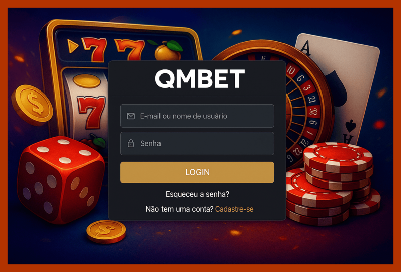 Não Perca tempo, o rRgistro na site QMBET